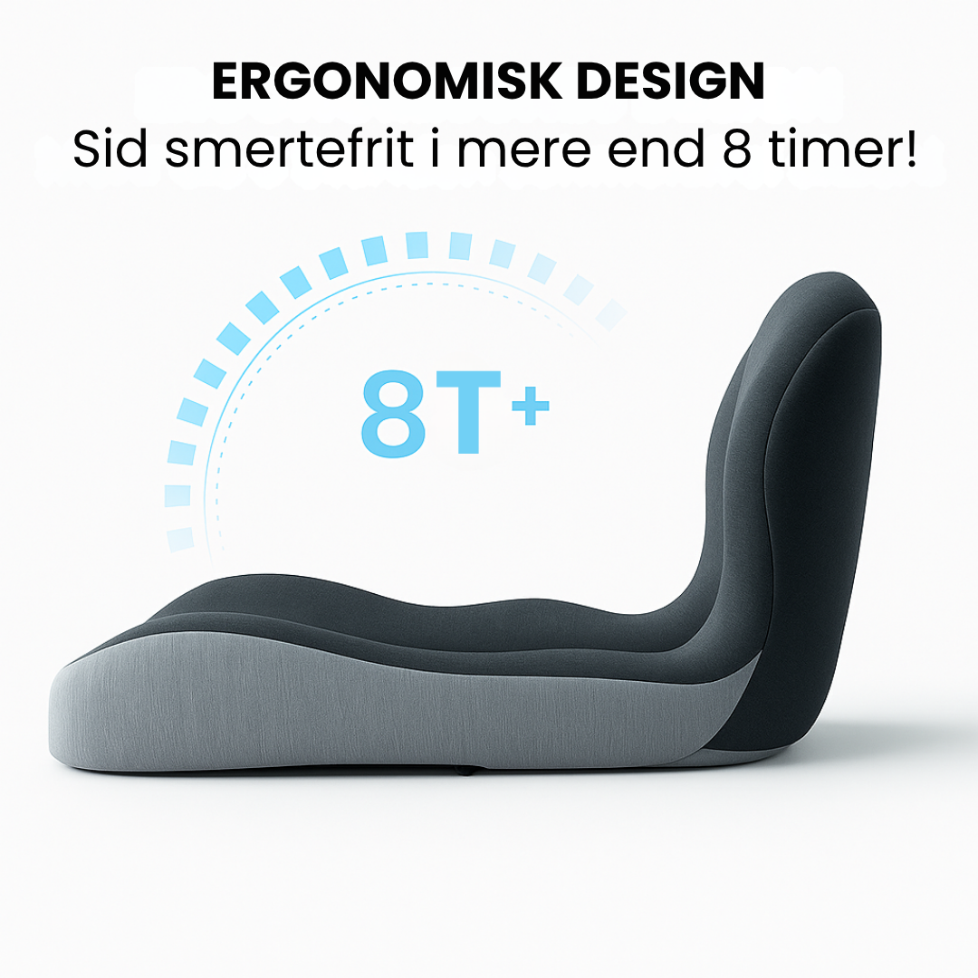 ErgoComfort™ Ortopædisk Sædehynde