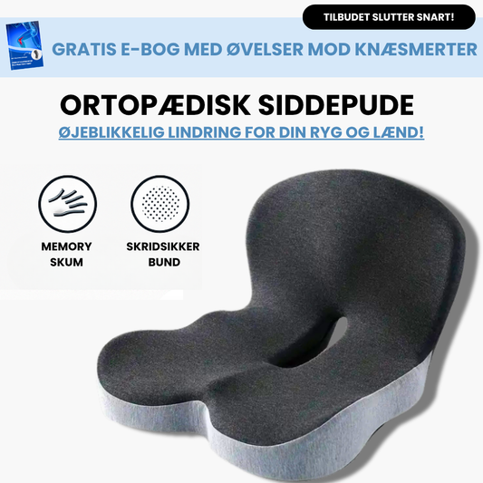 ErgoComfort™ Ortopædisk Sædehynde