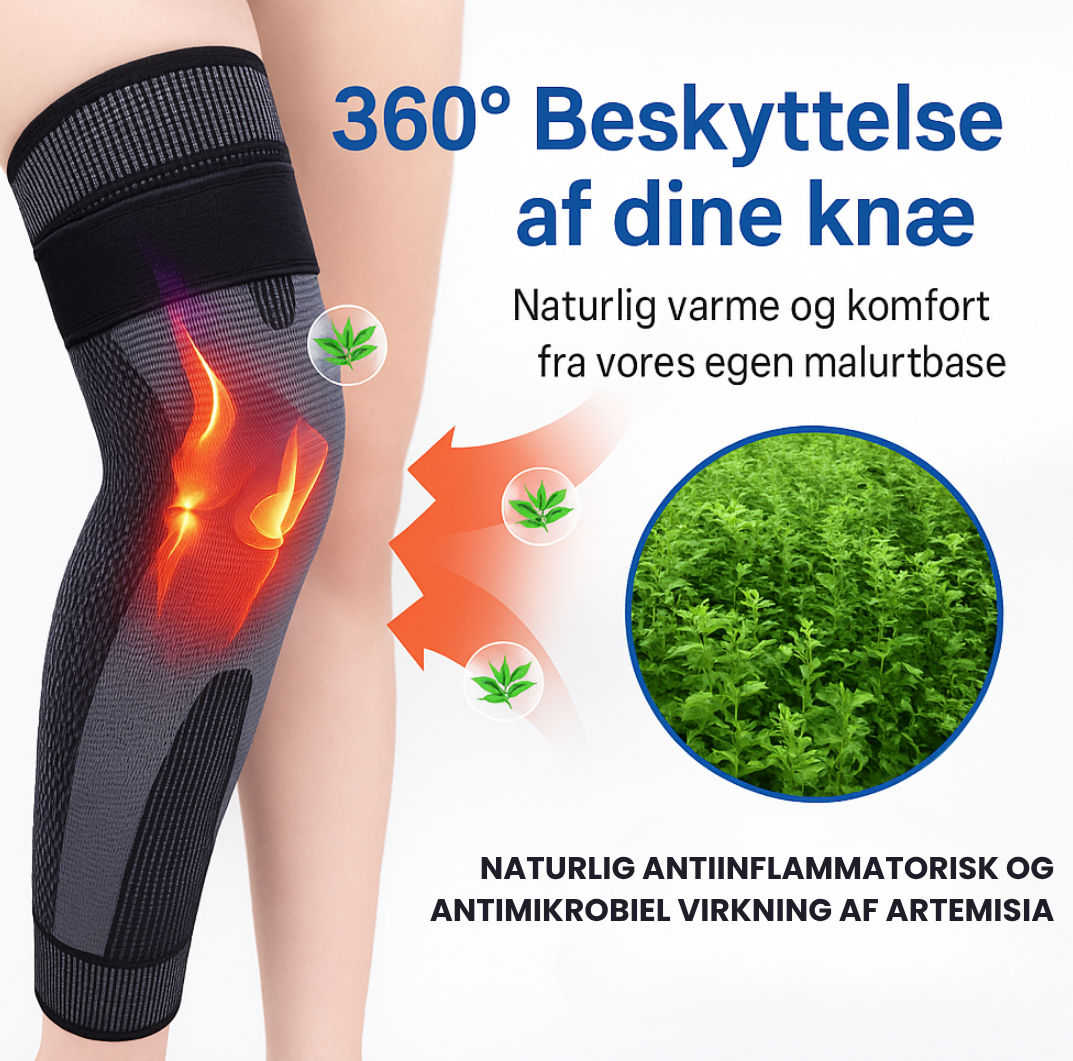 Arthesia™ Opvarmet knæstøtte med Malurt
