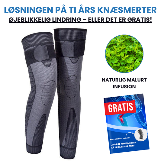 Arthesia™ Opvarmet knæstøtte med Malurt
